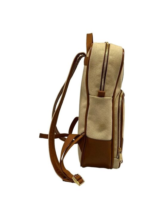 Gucci Backpack Sherry Interlocking Beige Brown Multi Leather main image 14
